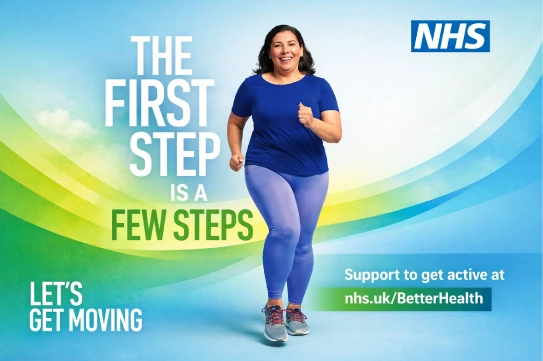 walk a few steps to improve your health