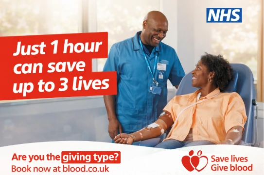 Blood donation - give blood and do something amazing