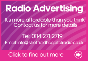 Advertise your business on Sheffield Hospital Radio
