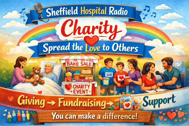 Charity findraising in support of Sheffield Hospital radio